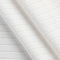 Tricot côtelé doux en polycoton fin de rouleau – Blanc