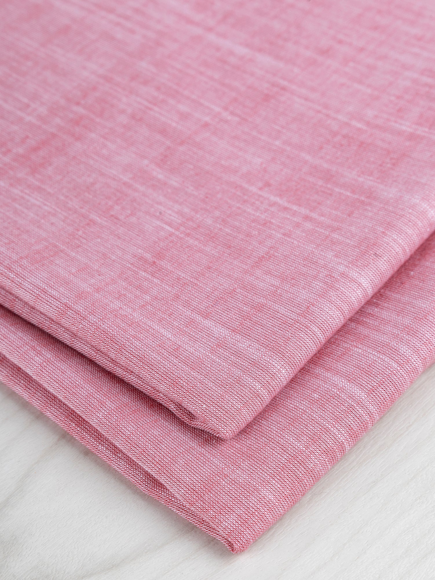 F-COT370-007-Softened-Cotton-Chambray-Shirting-Strawberry-Core-Fabrics-fold.JPG