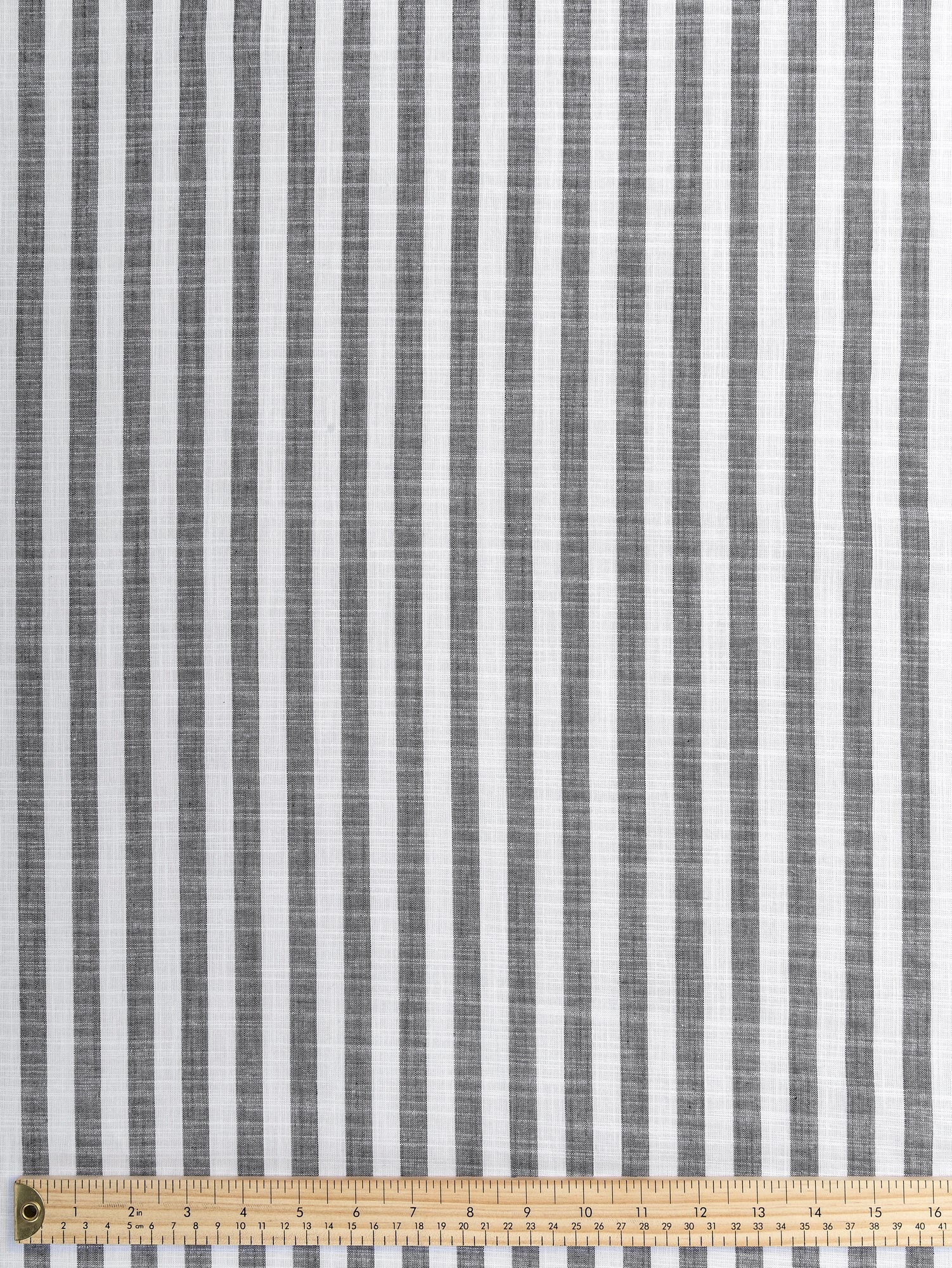F-COT371-006-Softened-Striped-Cotton-Shirting-Black+White-Core-Fabrics-ruler.JPG