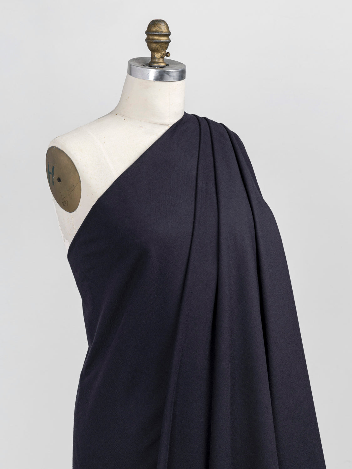 Solid Cotton Flannel Twill - Navy | Core Fabrics