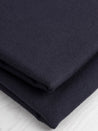 Solid Cotton Flannel Twill - Navy | Core Fabrics
