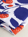 F-COT356-Strawberry-On-Top-Print-Organic-Cotton-Linen-White-Cobalt-Red-Core-Fabrics-fold.JPG