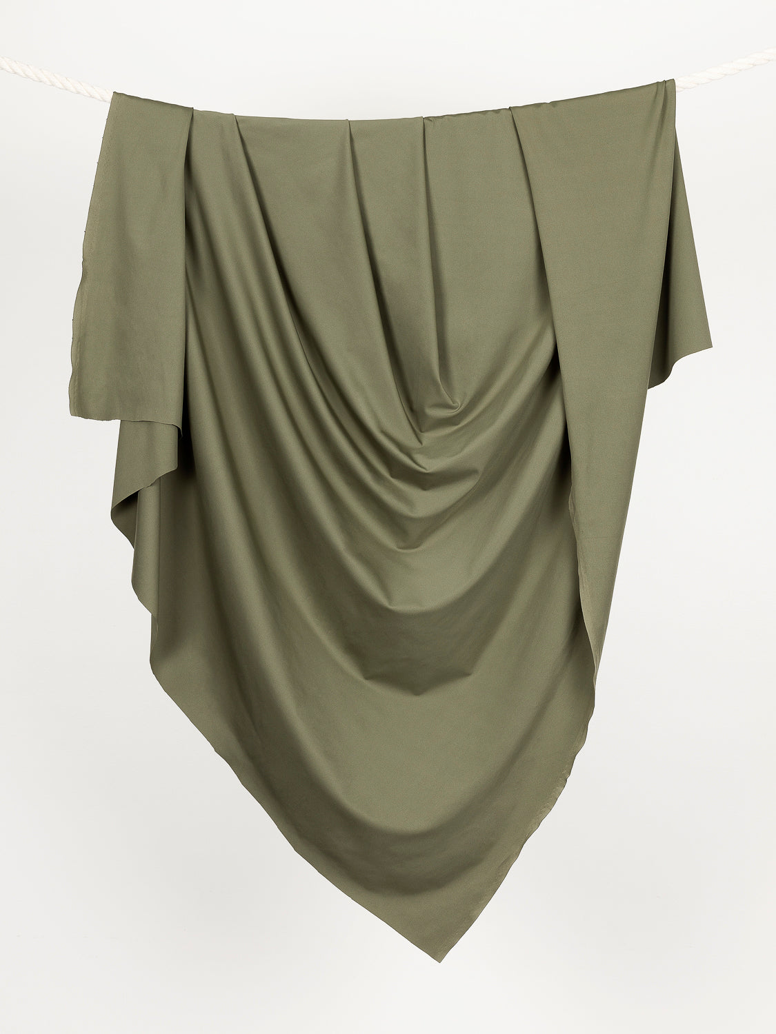 Stretch Performance Knit Wicking Recycled Polyester - Olive | Core Fabrics