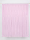 Stripe Cotton Poplin Shirting - Pink + White | Core Fabrics
