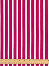 Stripe EcoVero Rayon Spandex Jersey Knit - Pink + Cream | Core Fabrics