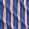Viscose FSC texturée à rayures - Bleu + Jaune + Blanc + Rose