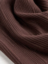 Stripe Textured Jacquard Knit Deadstock - Cinnamon | Core Fabrics