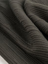 Stripe Textured Jacquard Knit Deadstock - Juniper | Core Fabrics