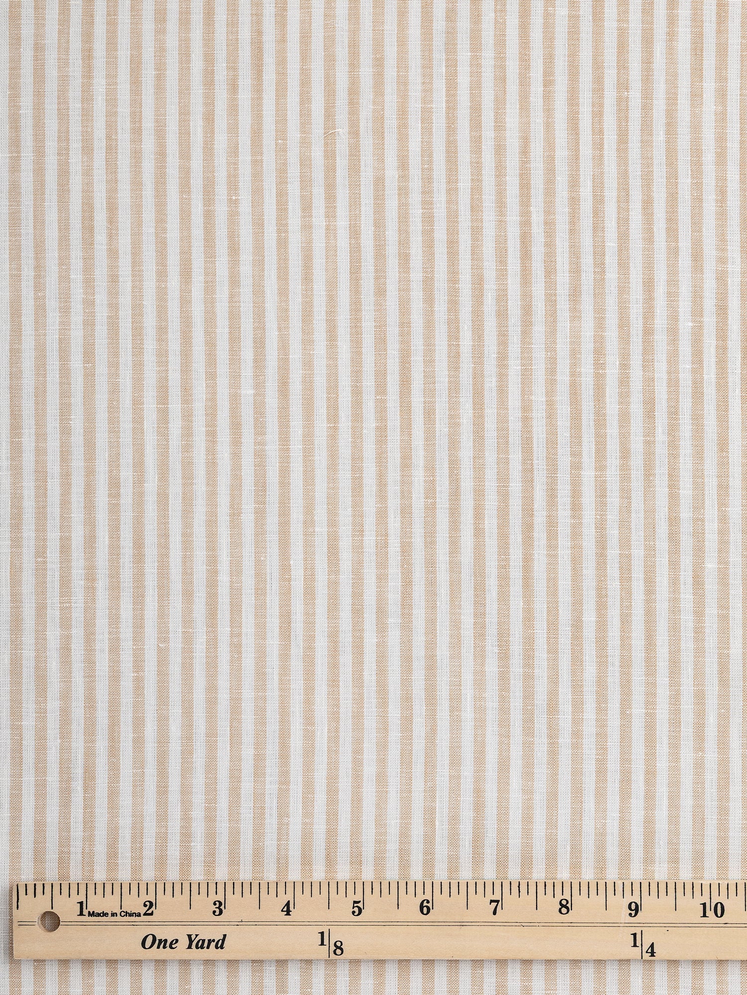 F-LIN043-002-Striped-Linen-Shirting-Beige-and-White-Core-Fabrics-ruler.JPG