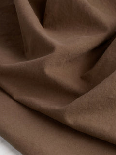 Substantial Organic Cotton Broadcloth - Chocolate