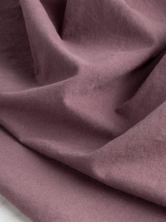 Popeline de coton bio substantielle - Mauve grisé
