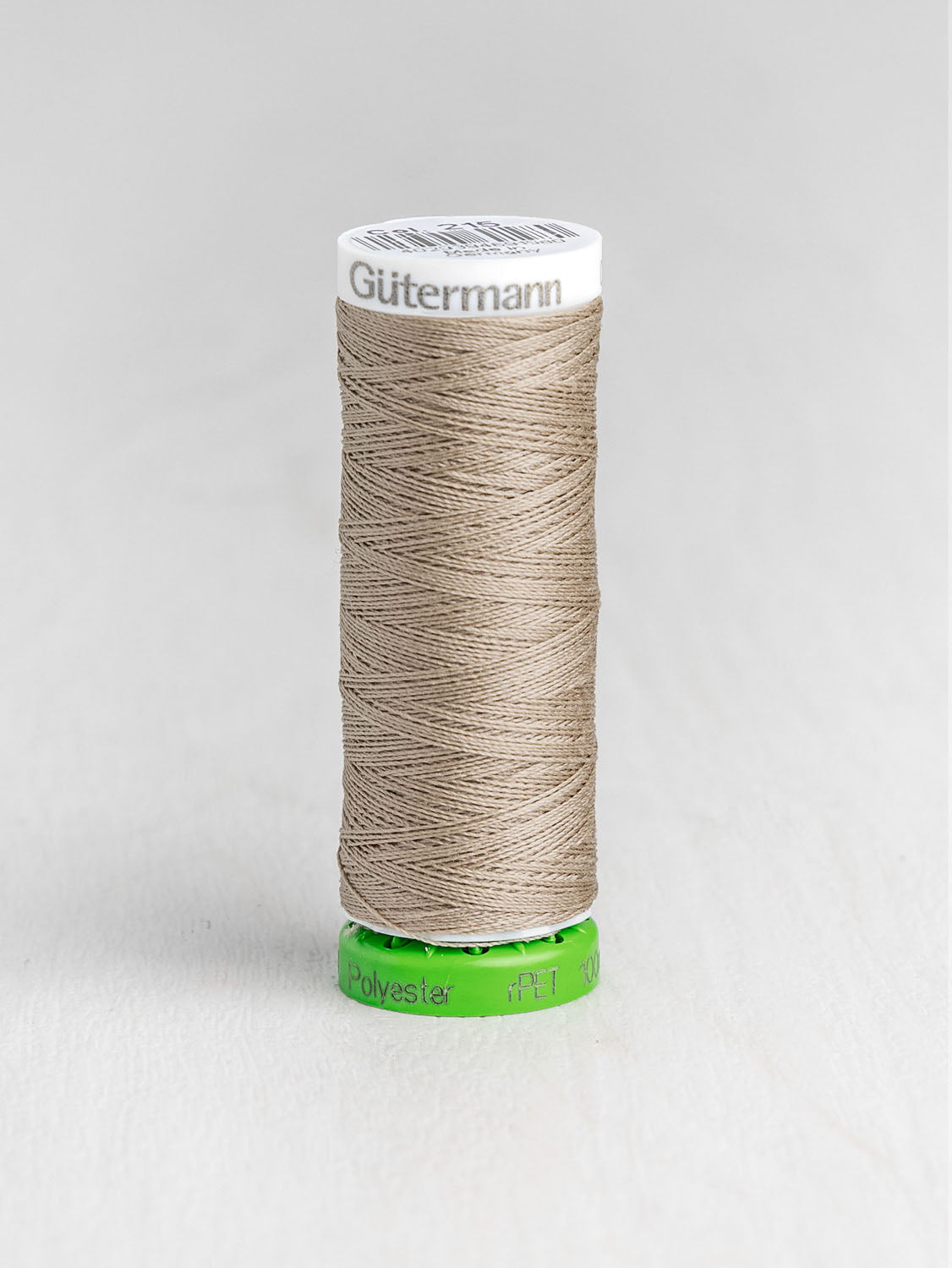 Gütermann All Purpose rPET Recycled Thread - Sand Dollar 215 | Core Fabrics