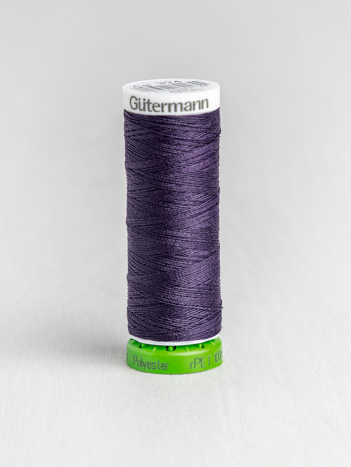 Gütermann All Purpose rPET Recycled Thread - Eggplant 324 | Core Fabrics