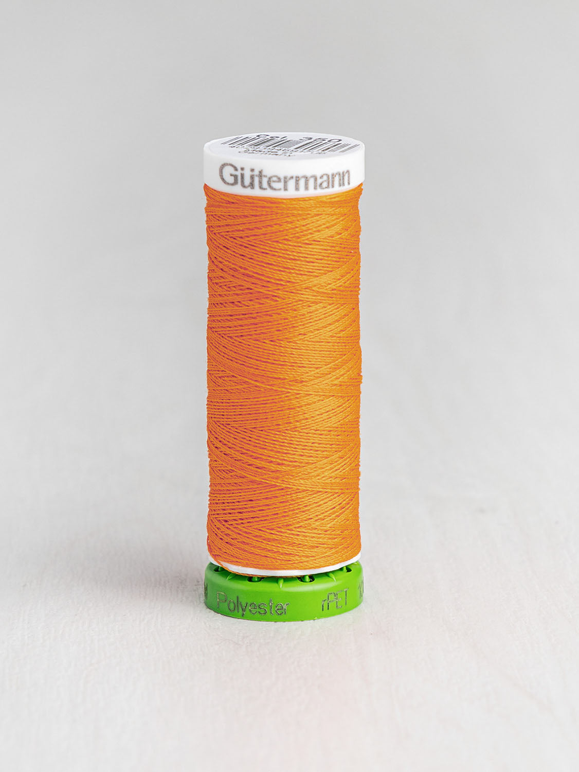 Gütermann All Purpose rPET Recycled Thread - Carrot 350 | Core Fabrics