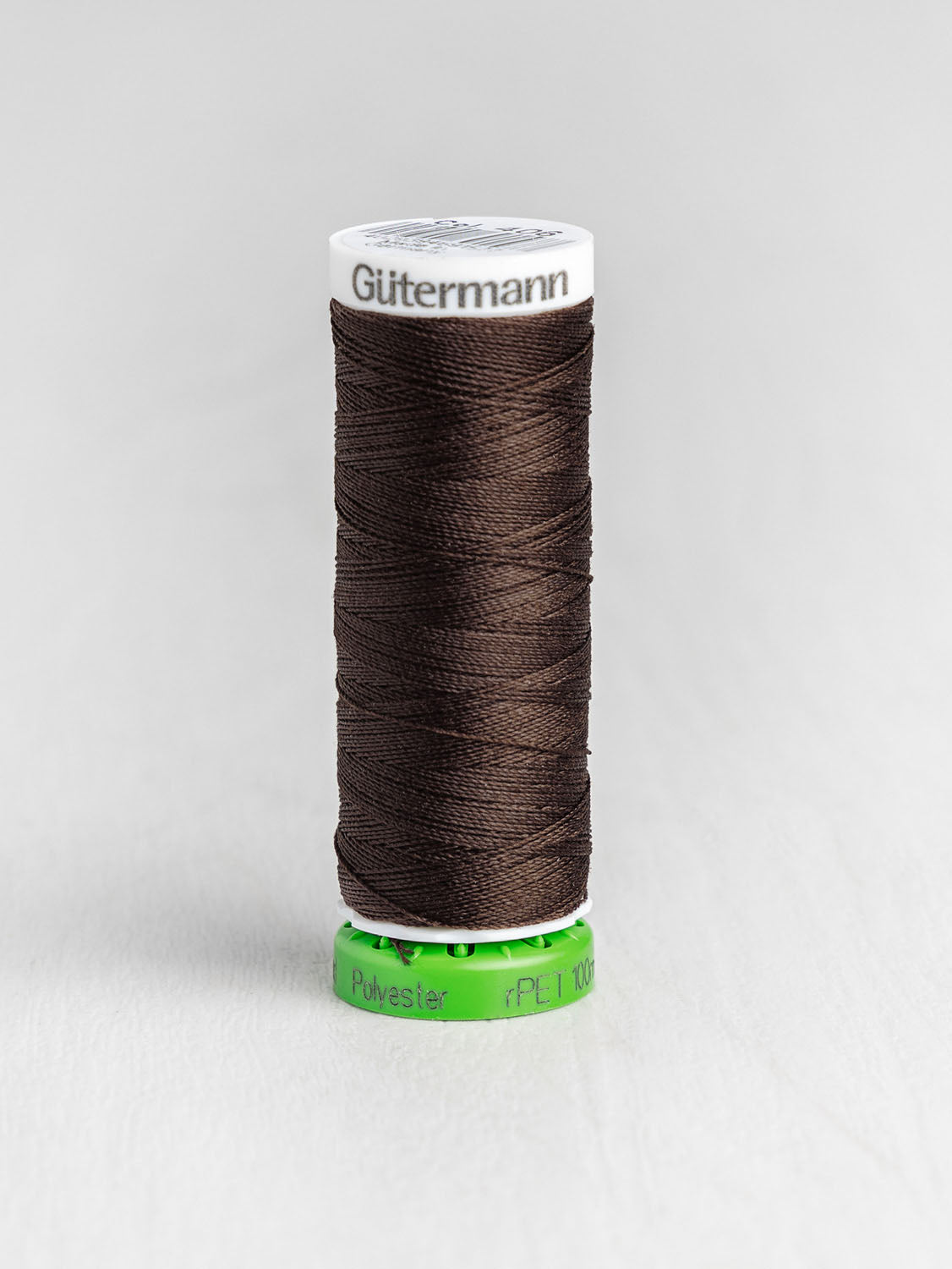Gütermann All Purpose rPET Recycled Thread - Pumpernickel 406 | Core Fabrics