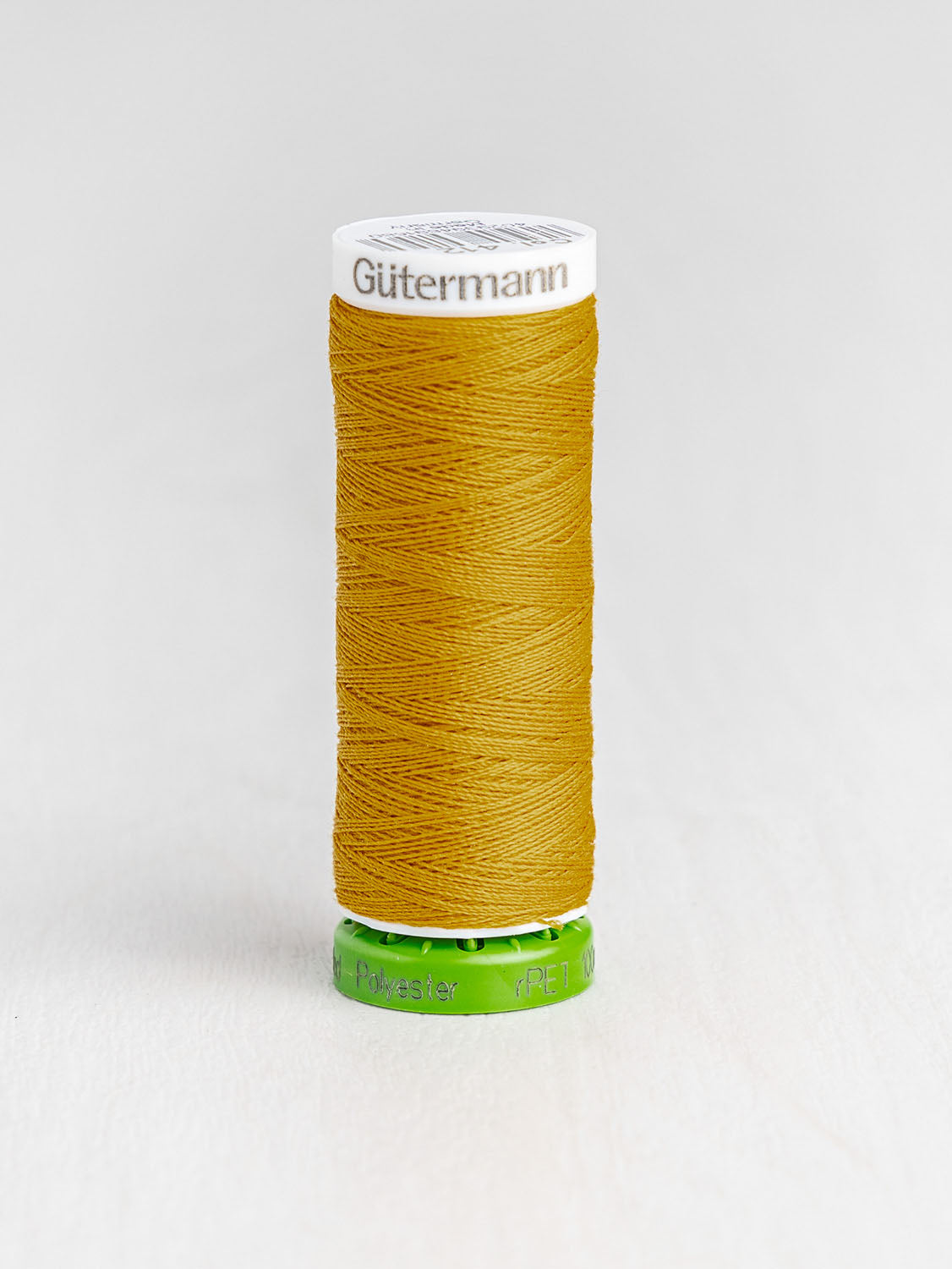 Gütermann All Purpose rPET Recycled Thread - Antique Gold 412 | Core Fabrics