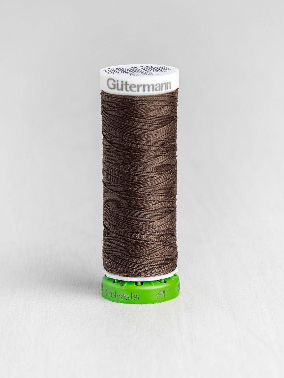 Gütermann All Purpose rPET Recycled Thread - Carob 446 | Core Fabrics