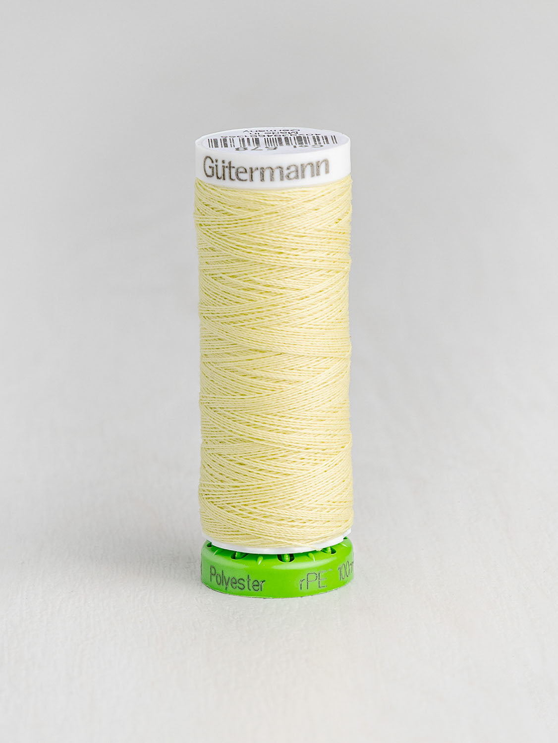 Gütermann All Purpose rPET Recycled Thread - Buttercup 578 | Core Fabrics