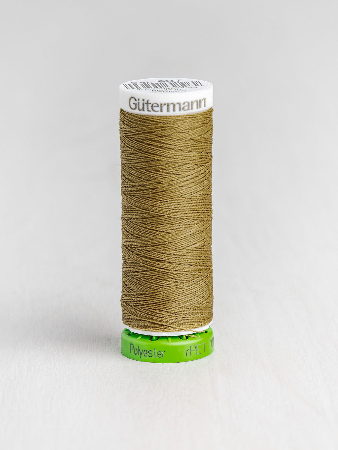 Gütermann All Purpose rPET Recycled Thread - Antique Bronze 887 | Core Fabrics