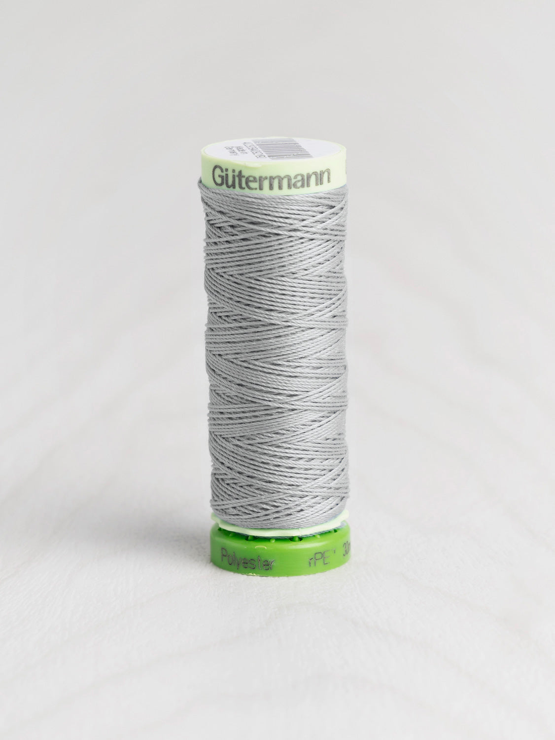 Gütermann rPET Recycled Topstitch Thread - Light Grey 038 | Core Fabrics