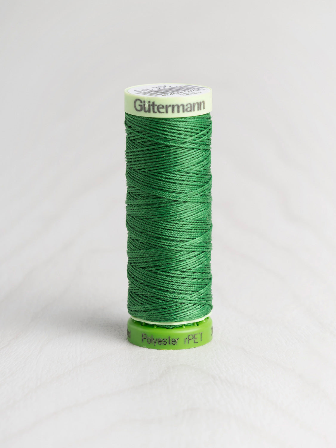 Gütermann rPET Recycled Topstitch Thread - Kelly Green 396 | Core Fabrics