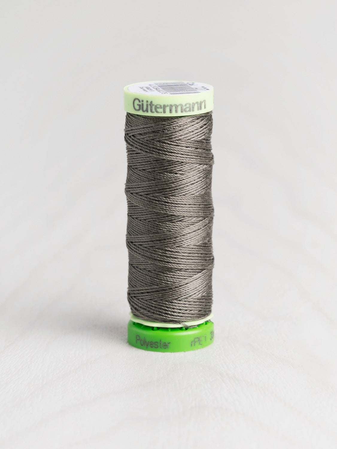 Gütermann rPET Recycled Topstitch Thread - Extra Dark Grey 727 | Core Fabrics