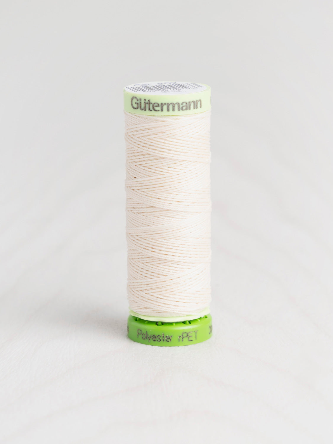 Gütermann rPET Recycled Topstitch Thread - Off White 802 | Core Fabrics