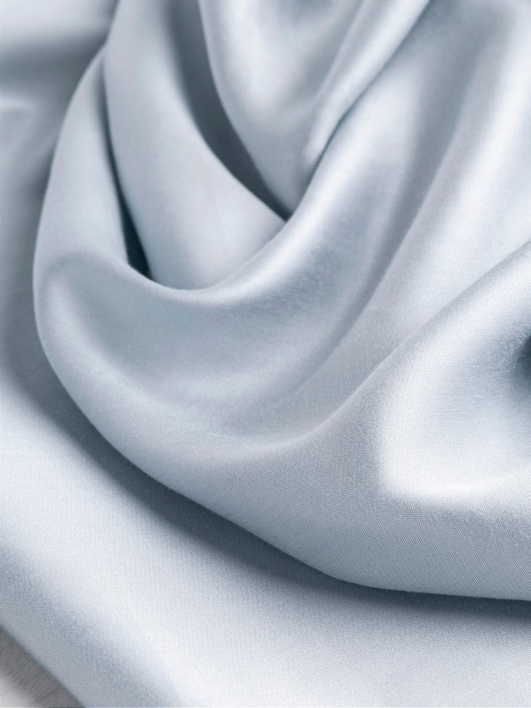 Satin Tencel Lyocell - Bleu pâle