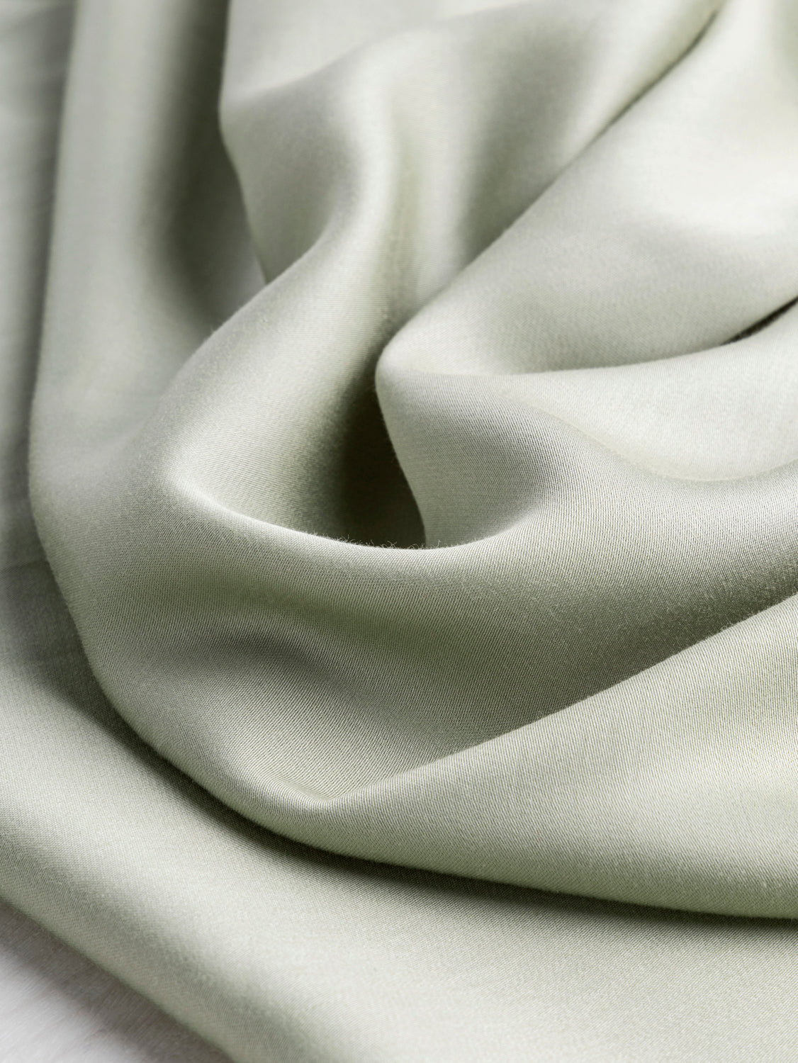 Tencel Lyocell Satin - Sage | Core Fabrics