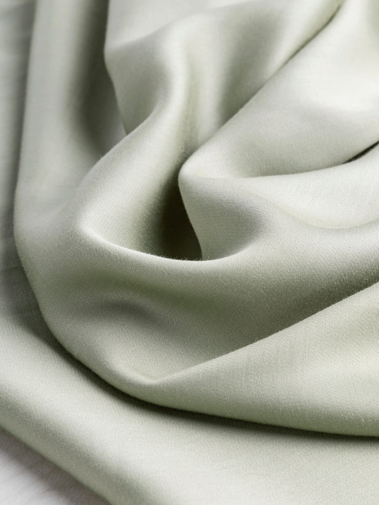 Satin Tencel Lyocell - Sauge