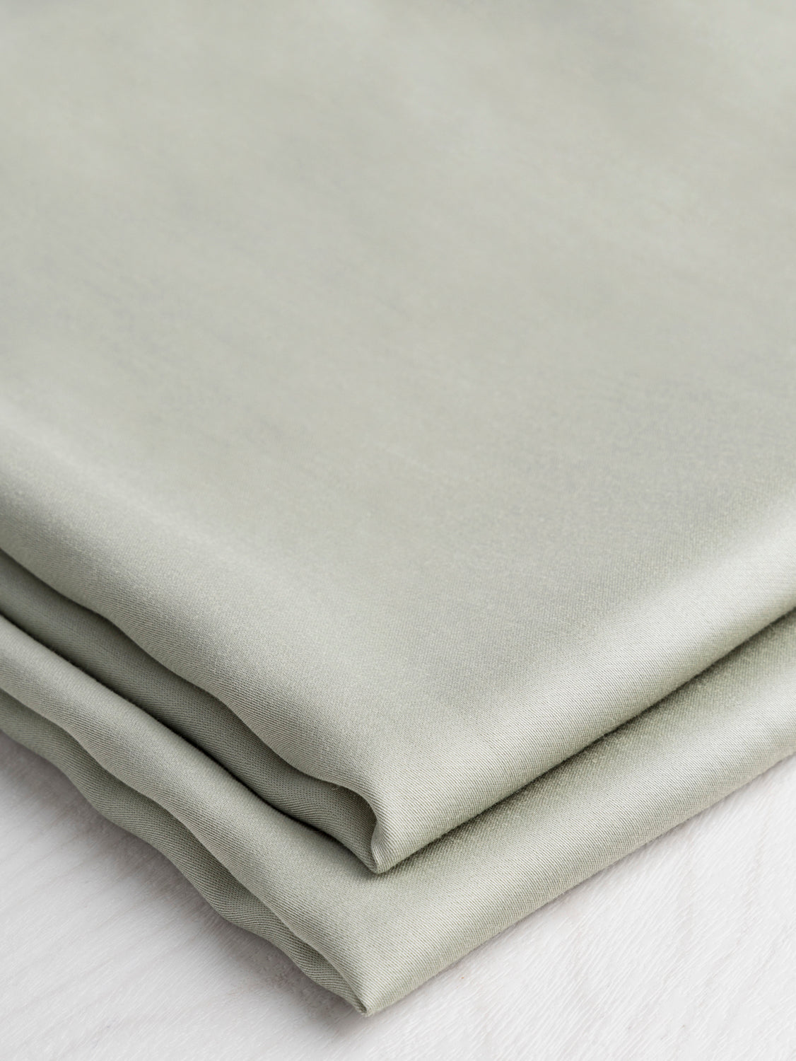 Tencel Lyocell Satin - Sage | Core Fabrics