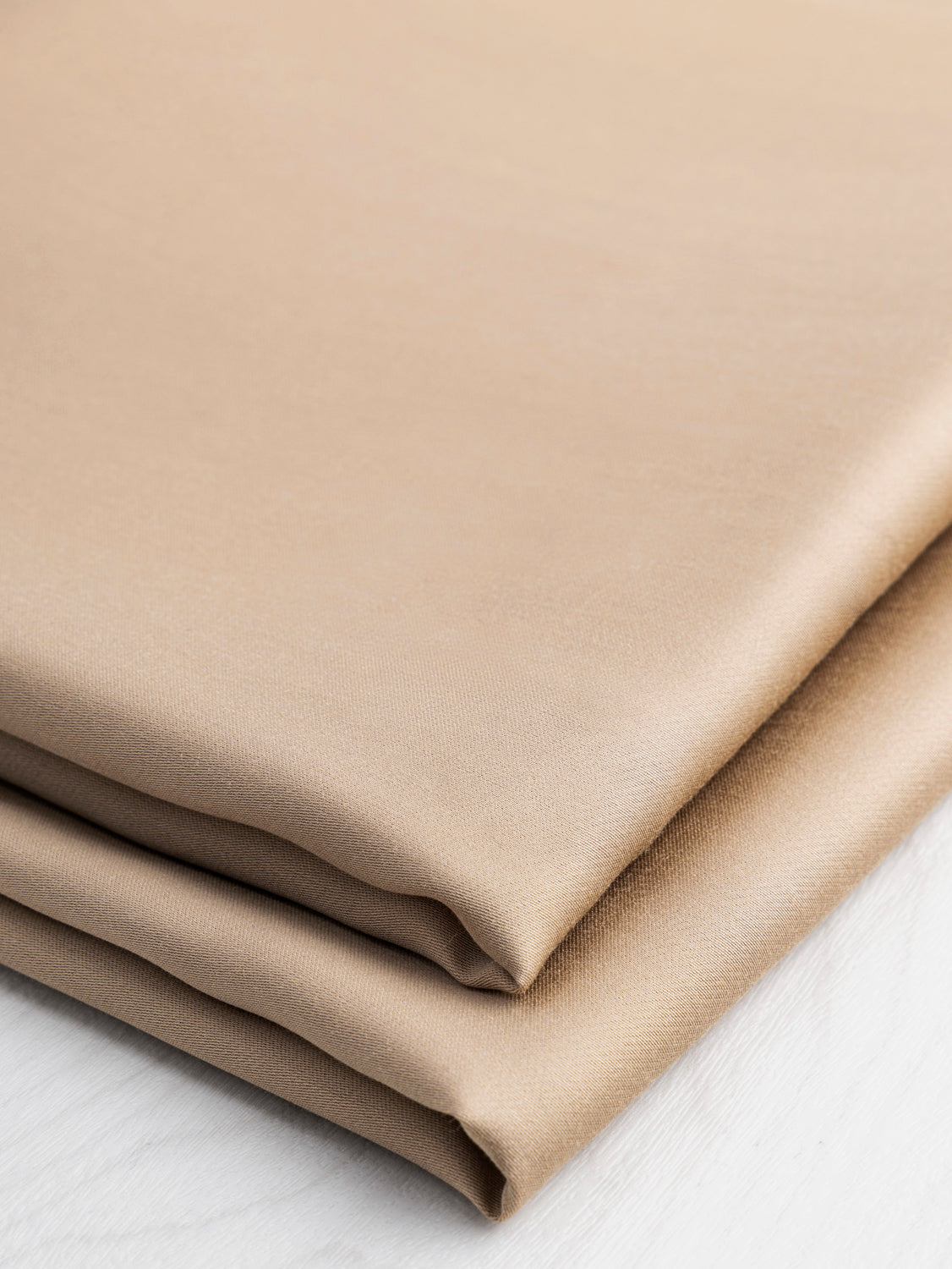 Tencel Lyocell Satin - Sand | Core Fabrics