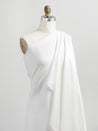 Tencel Lyocell Satin - White | Core Fabrics