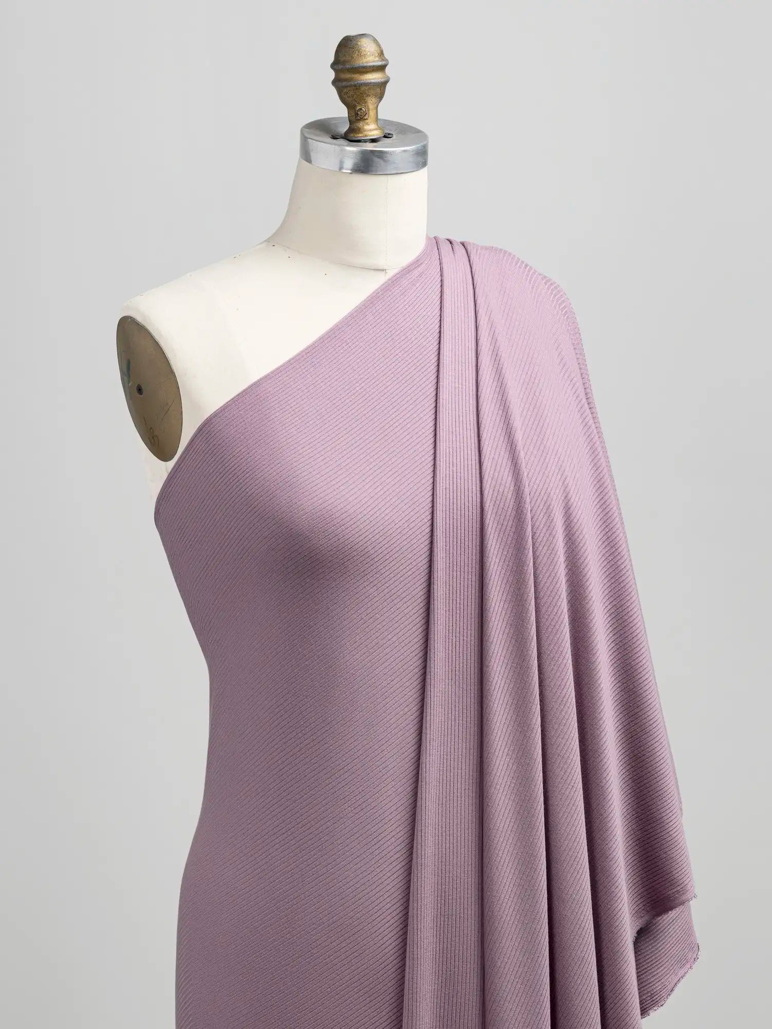F-TEN009-017-Tencel-Modal-Spandex-Ribbed-Knit-Lilac-Core-Fabrics-draped.webp
