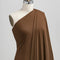 Tencel™ Modal Spandex Jersey Côtelé - Caramel