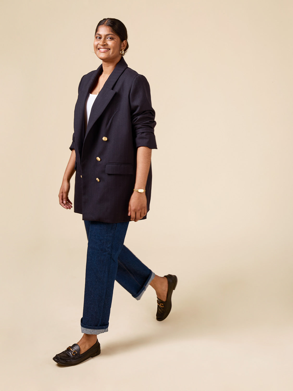 Tereska Soft Blazer Pattern | Front View | Closet Core Patterns