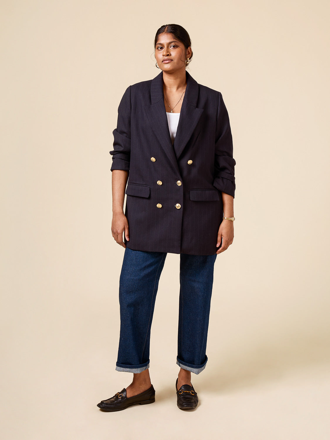 Tereska Soft Blazer Pattern | Front View | Closet Core Patterns