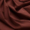 Tissu texturé en coton et spandex fin de rouleau - Bourgogne