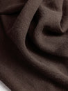 Textured Viscose Linen - Brown | Core Fabrics