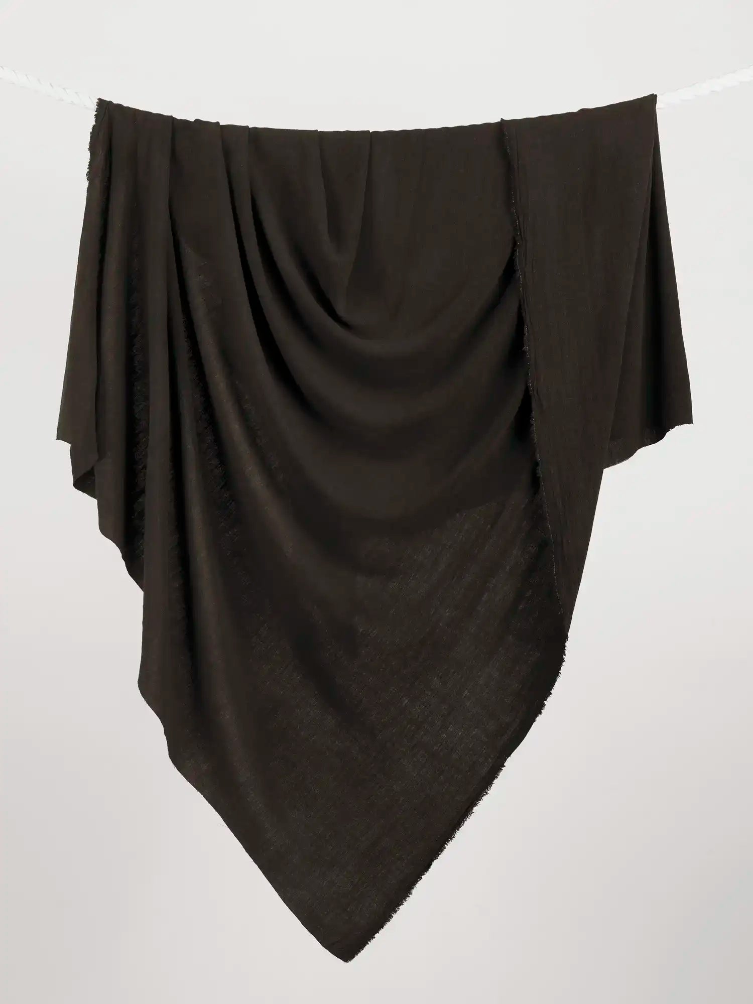 F-VIS066-035-Textured-Viscose-Linen-Dark-Chocolate-Core-Fabrics-draped.webp