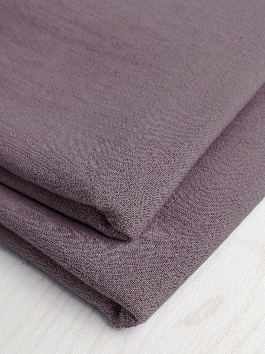 Textured Viscose Linen - Grape | Core Fabrics
