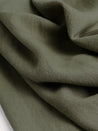 Textured Viscose Linen - Olive | Core Fabrics