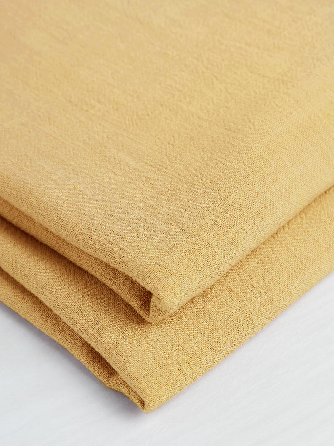 Textured Viscose Linen - Yellow | Core Fabrics