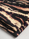 F-VIS236-Tiger-Print-Ecovero-Viscose-Crepe-Black-Brown-Core-Fabrics-fold