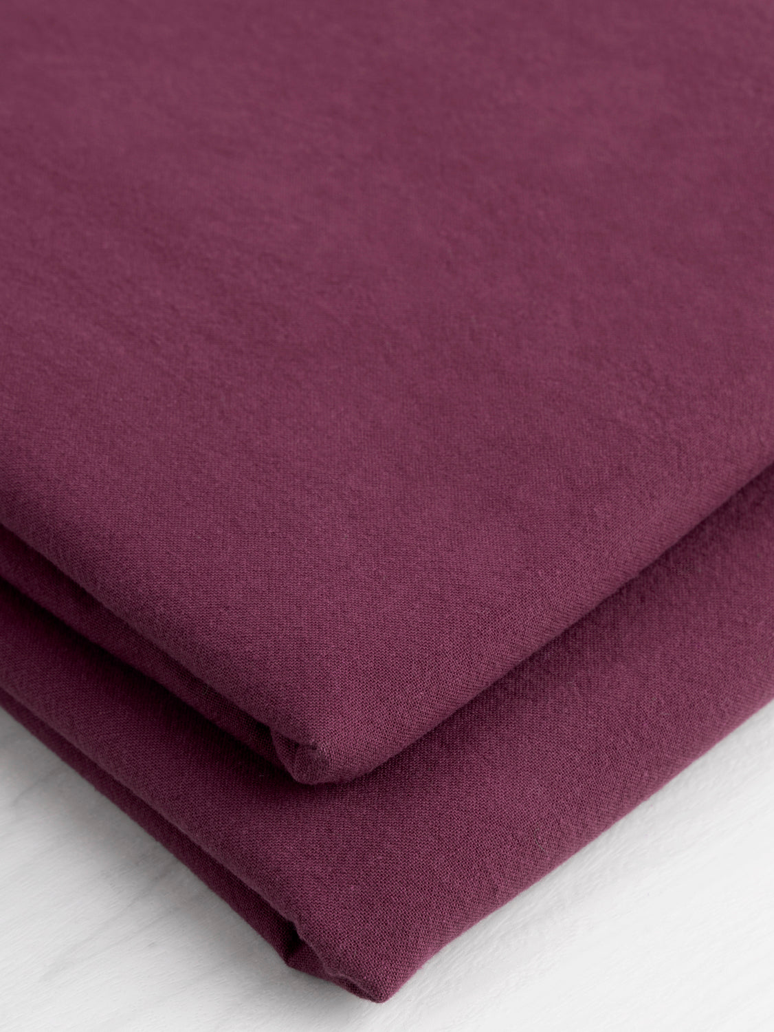 Tumbled Non Stretch Cotton - Amaranth | Core Fabrics