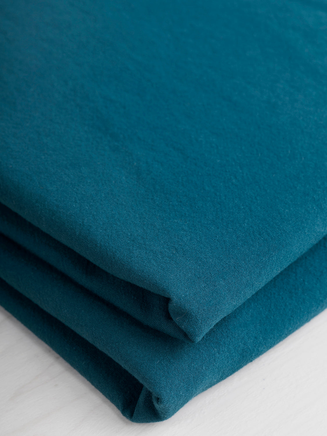 Tumbled Non Stretch Cotton - Ocean Blue | Core Fabrics