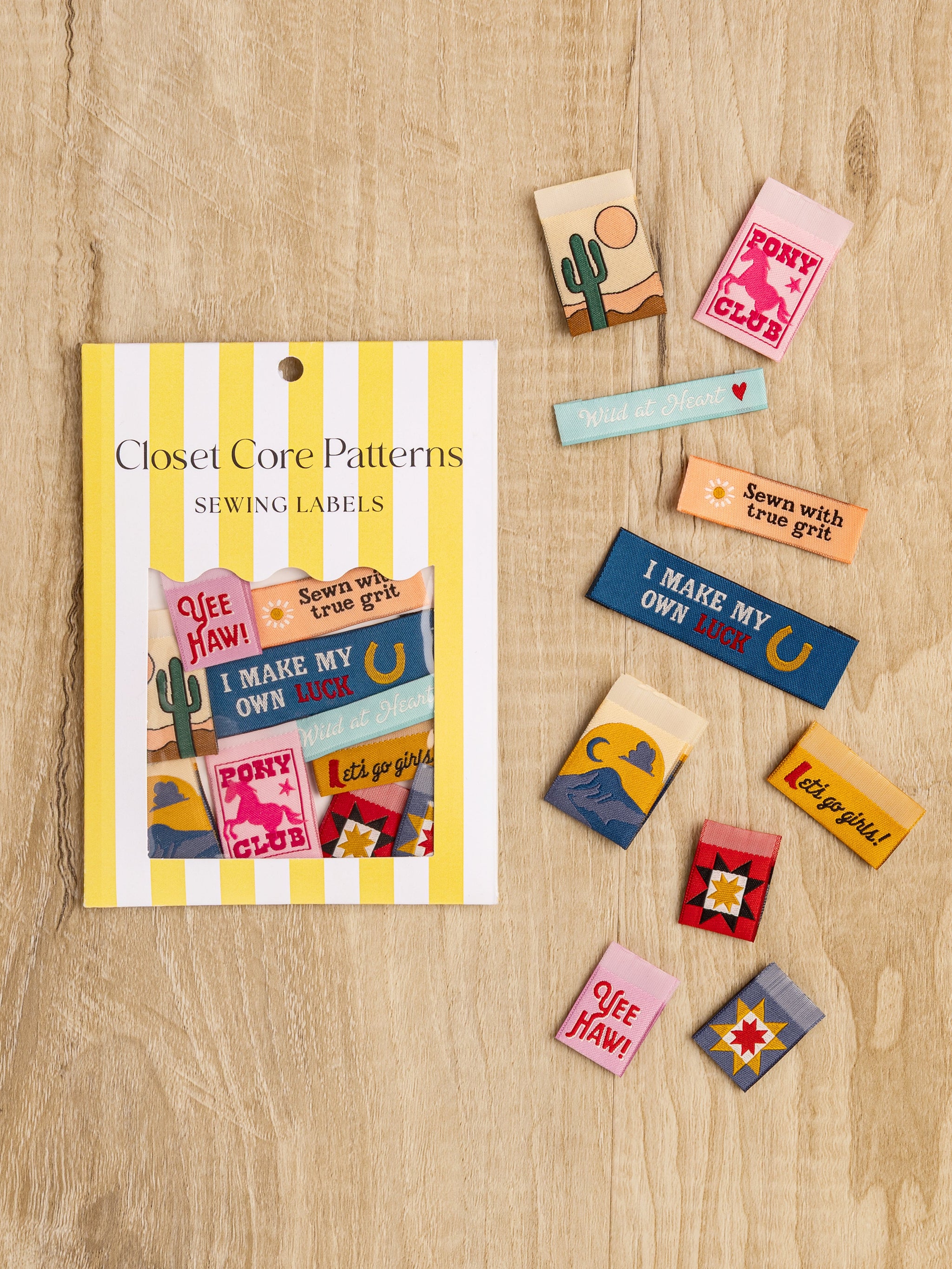 Western Label Multipack | Closet Core Patterns