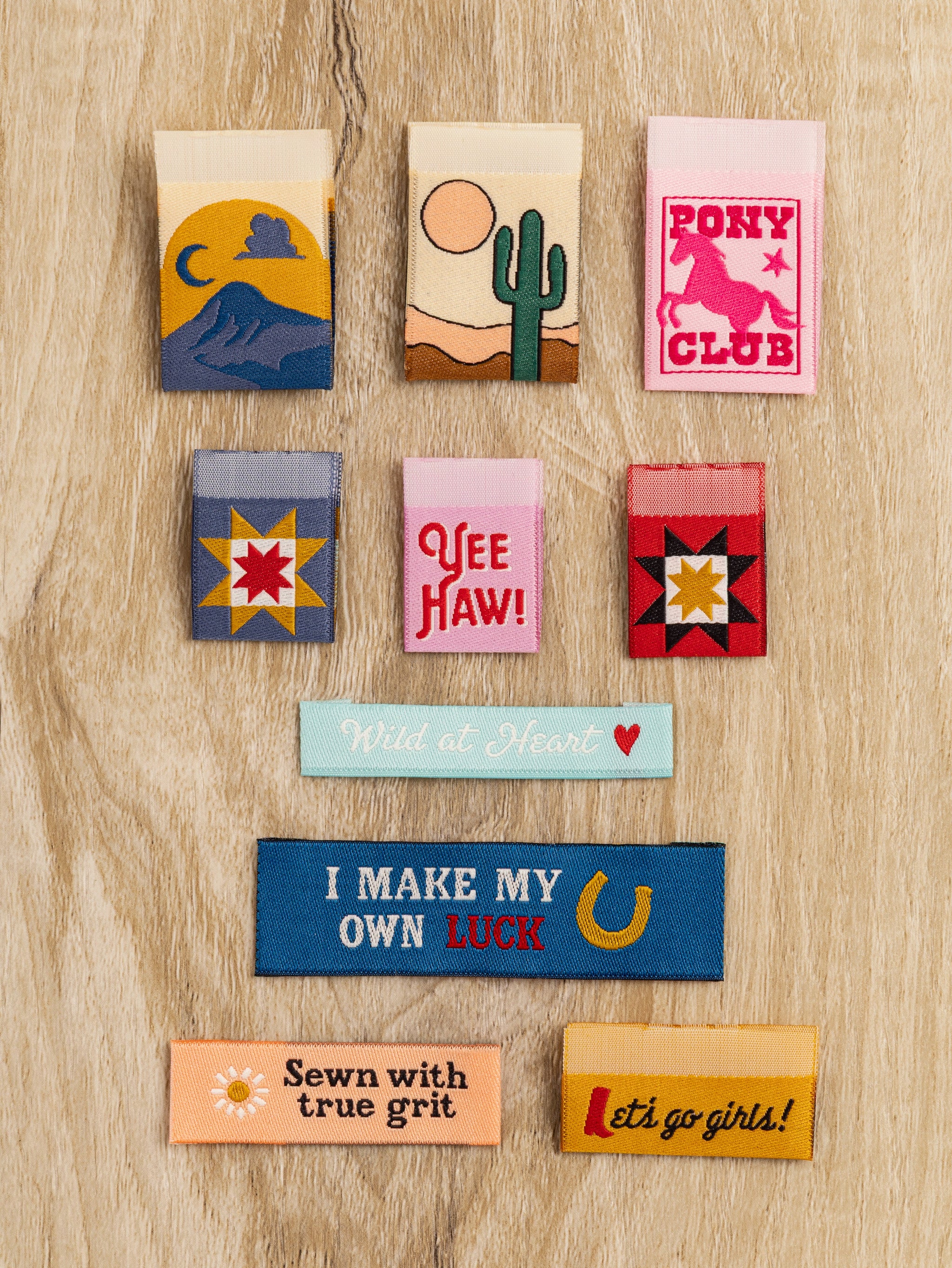 Western Label Multipack | Closet Core Patterns