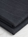 F-WOL104-Wide-Pinstripe-Italian-Wool-Twill-Suiting-Deadstock-Charcoal-Core-Fabrics-fold