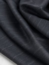 F-WOL104-Wide-Pinstripe-Italian-Wool-Twill-Suiting-Deadstock-Charcoal-Core-Fabrics-scrunched